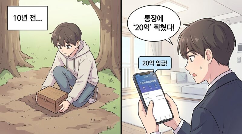 10년 전 1300만원 묻었더니… 통장에 '20억' 찍혔다!