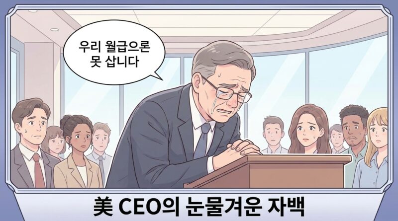**“우리 월급으론 못 삽니다” 美 CEO의 눈물겨운 자백**