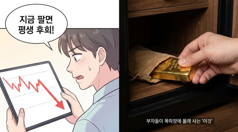 지금 팔면 평생 후회! 부자들이 폭락장에 몰래 사는 '이것'
